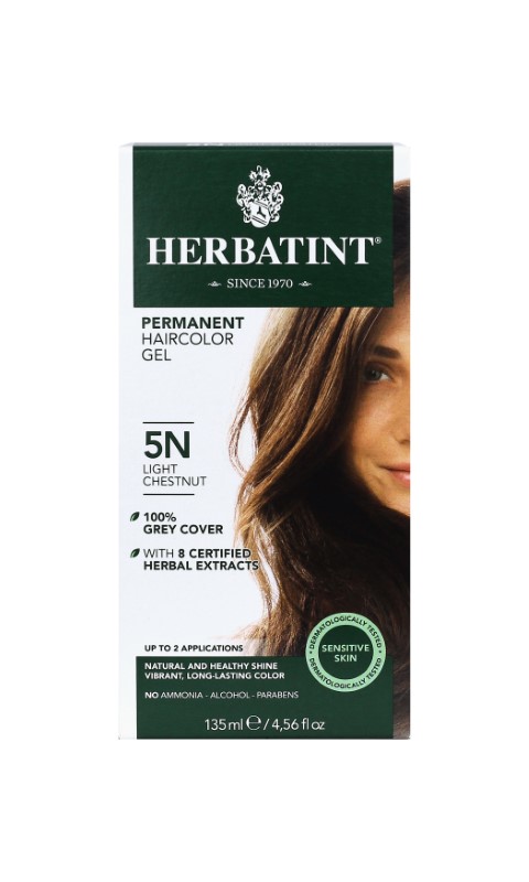 5N - LIGHT CHESTNUT PERMANENT HAIR DYE WITH PRICE-BEAT GUARANTEE - Click Image to Close